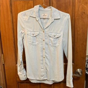 American Eagle denim dress shirt